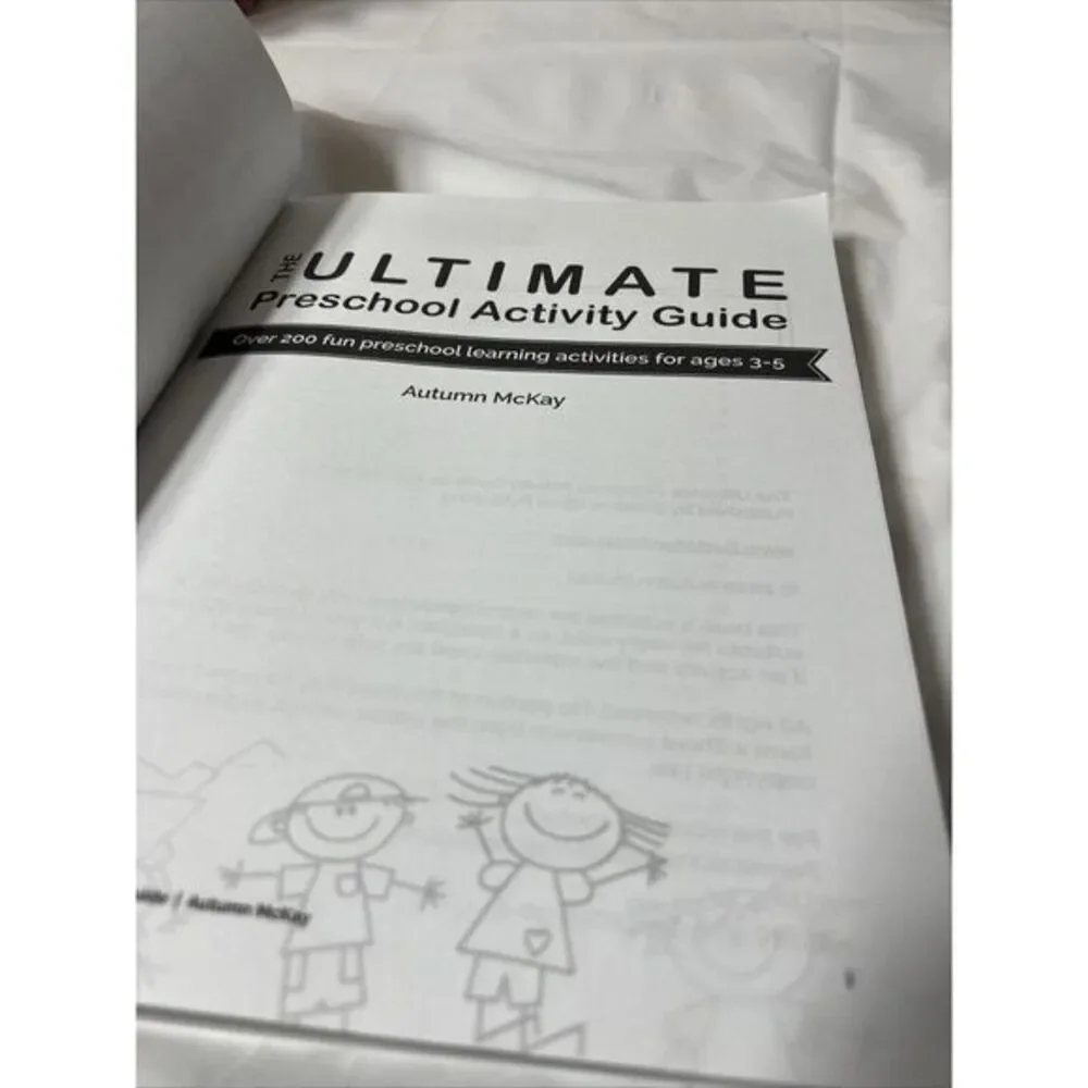 The Ultimate Preschool Activity Guide: Over 200 fun preschool learning activitie